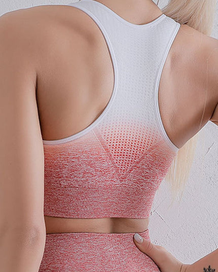 Gradient Racerback Sports Bra