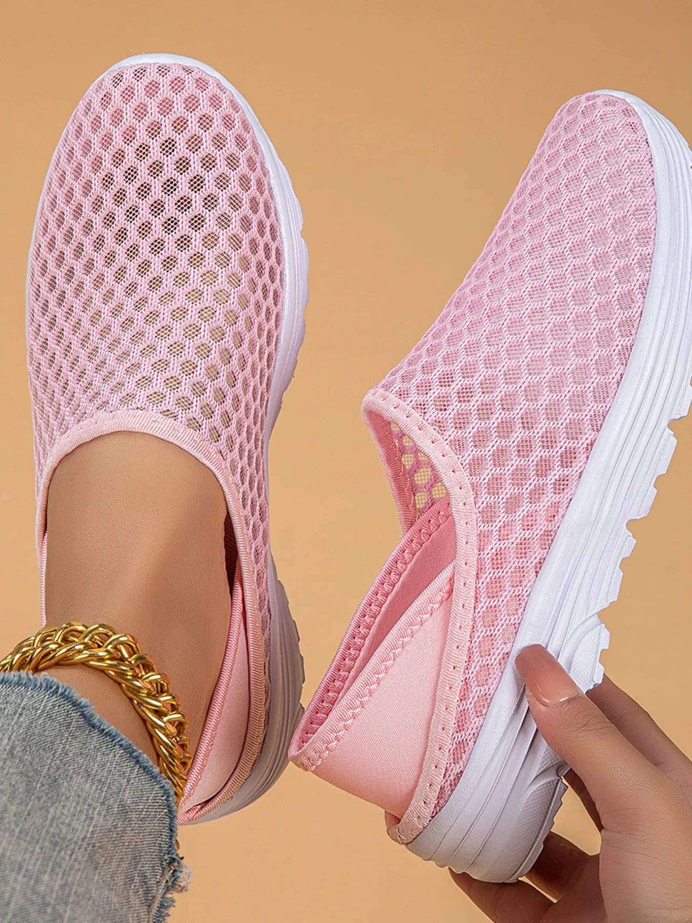 Breathable Mesh Slip-Ons