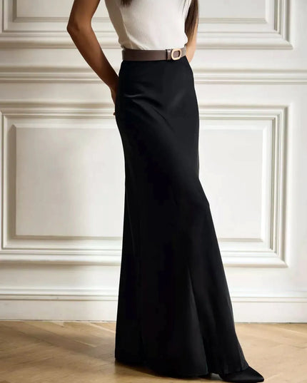 High-Waisted Maxi Skirt