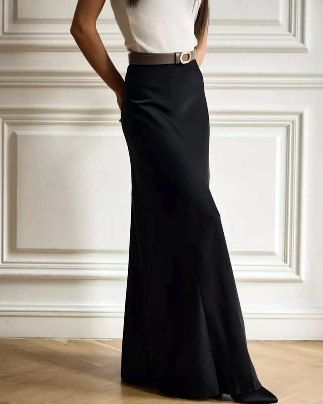 High-Waisted Maxi Skirt