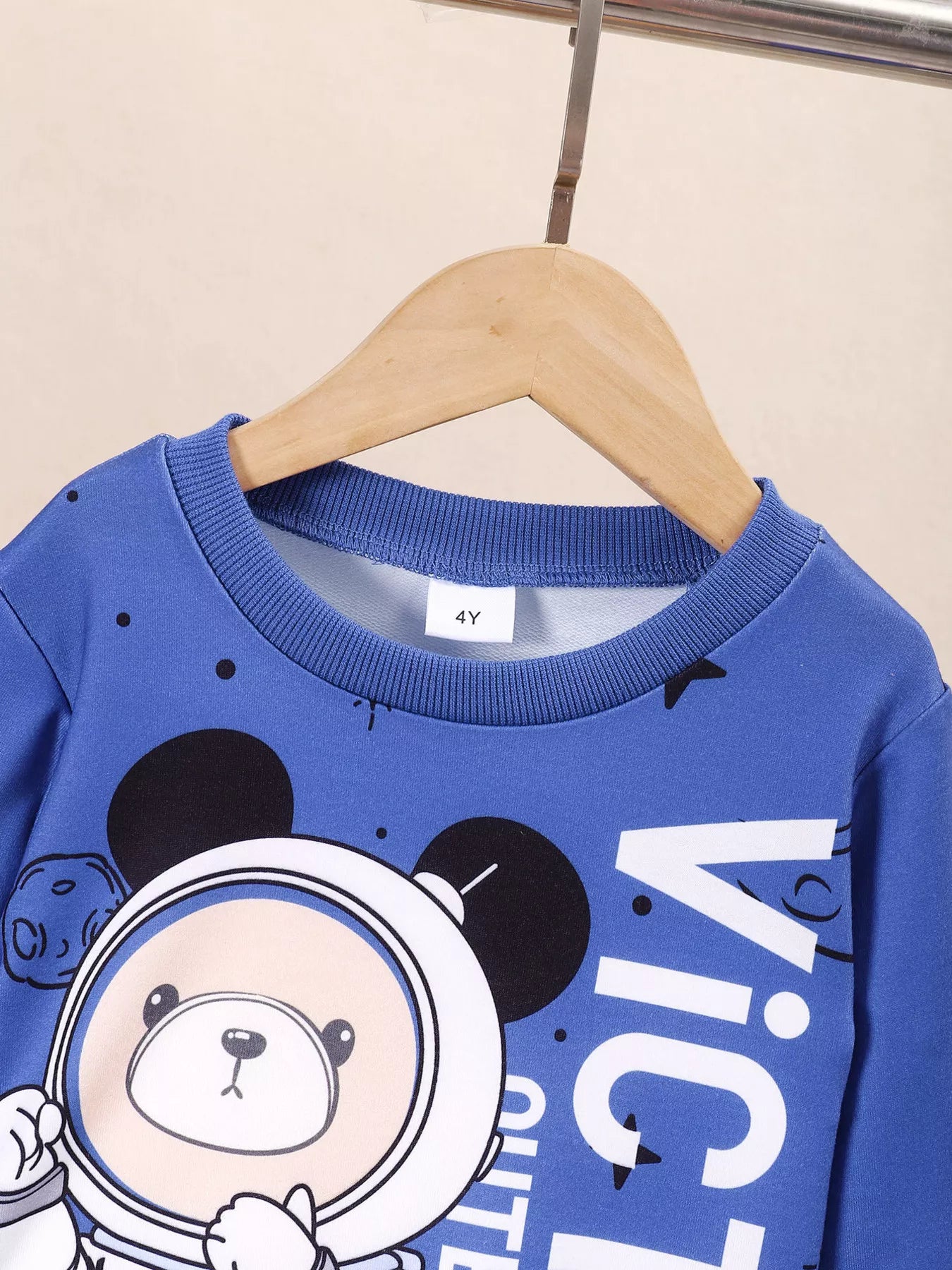 Children's Graphic Long Sleeve Top and Pants Set