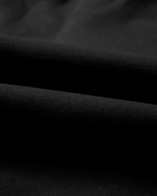 Drop Shoulder Zip Up Jacket and Drawstring Pants Active 2pcs Set