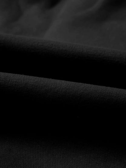 Drop Shoulder Zip Up Jacket and Drawstring Pants Active 2pcs Set