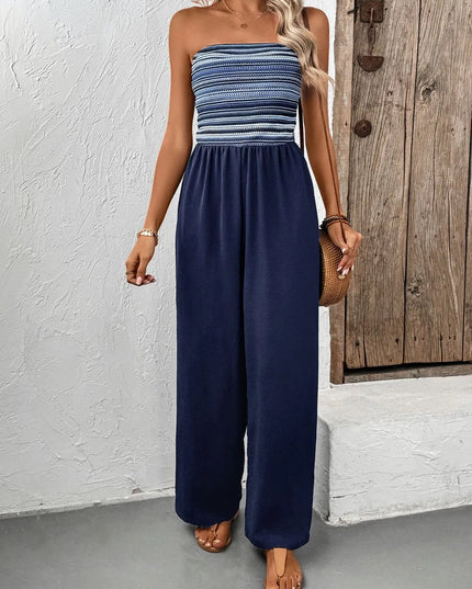 Tube Wide Leg Jumpsuit