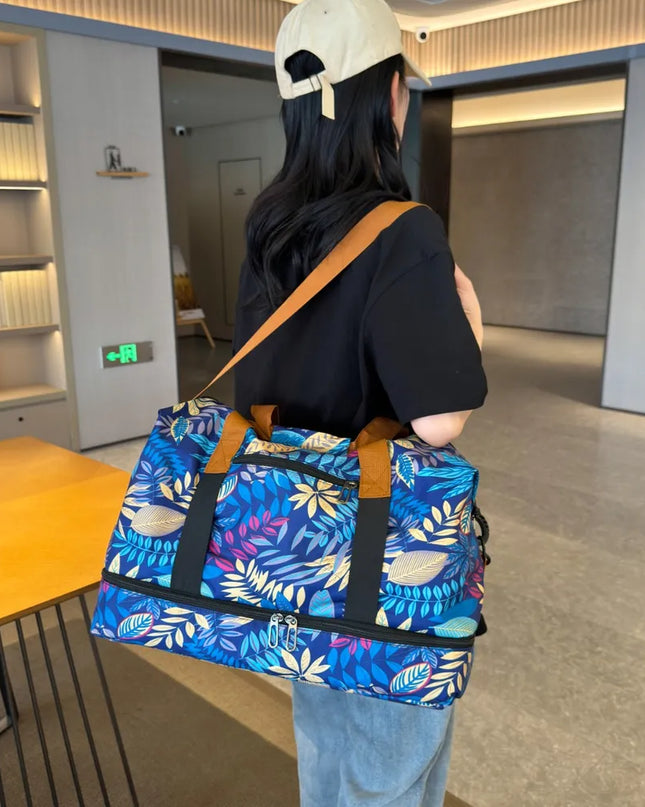 Canvas Printed Travel Bag