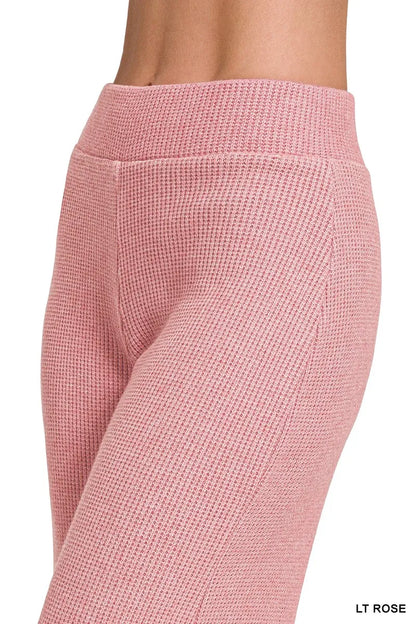 Zenana Sweater Boxy Top & Long Pants Set