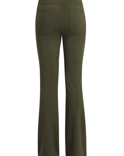 Pocketed High Waist Active Pants