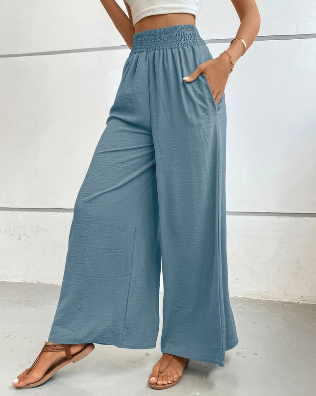 High-Waisted Wide Leg Pants