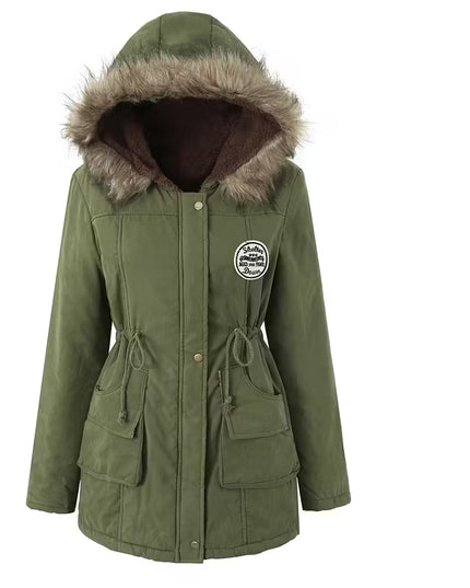 Hooded Jacket Casual Coat Parka