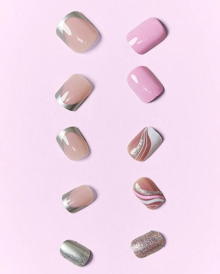 SO PINK BEAUTY Press On Nails 2 Packs