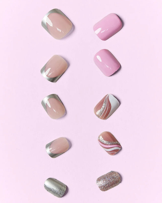 SO PINK BEAUTY Press On Nails 2 Packs