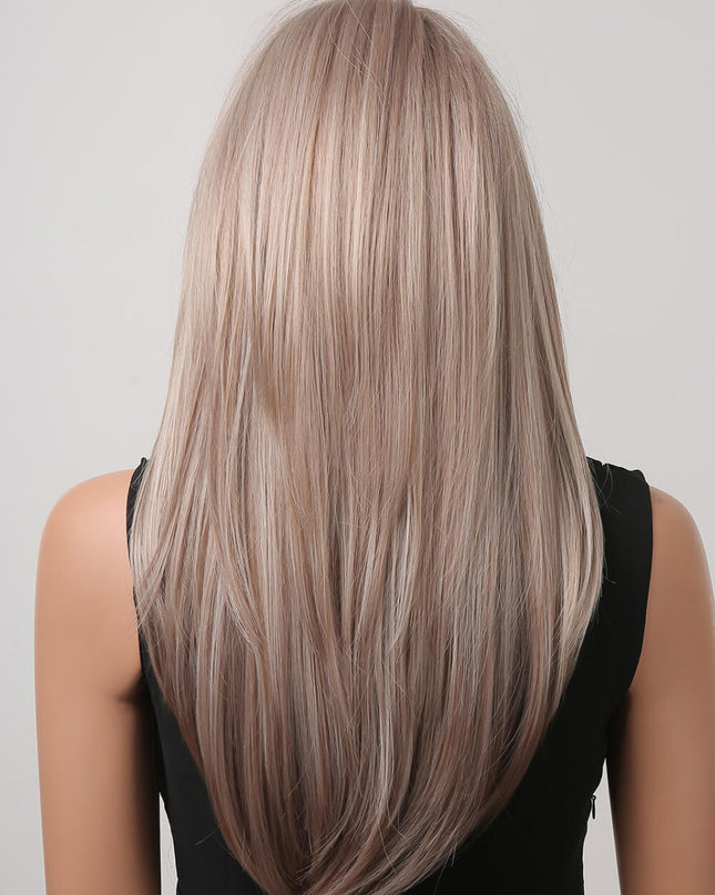 13*1" Full-Machine Wigs Synthetic Long Straight 22" 