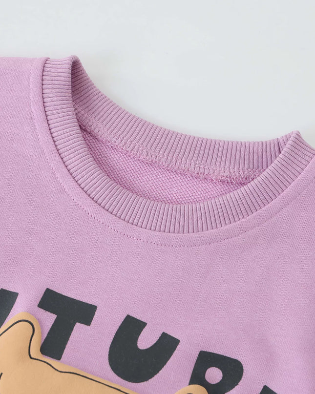Children's Graphic Crew Neck Sweatshirt