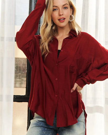 ADORA Button Down Linen Shirt