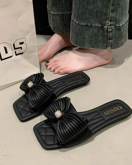 Bow-Knot Flat Sandals