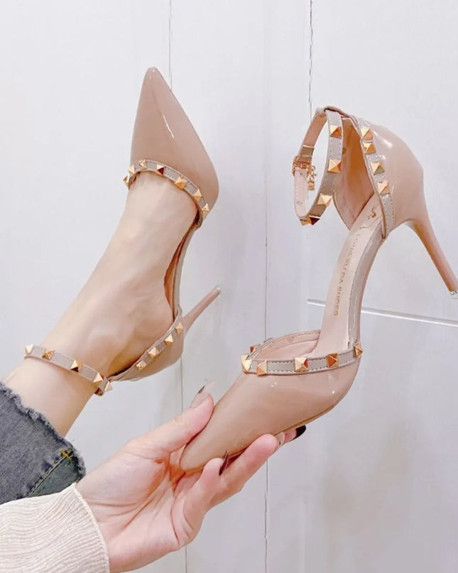 Point Toe Kitten Heels Pumps 