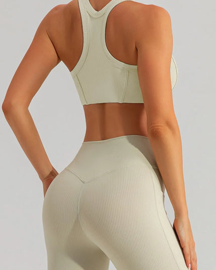 Round Neck Racerback Active Tank 