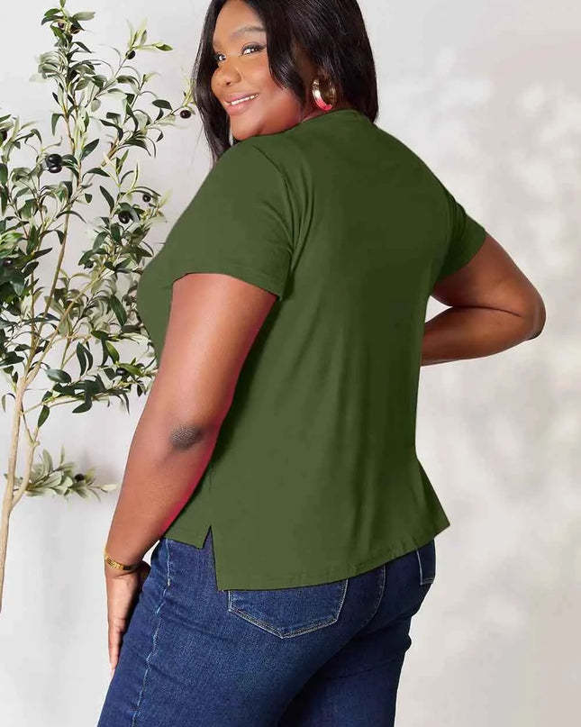 Basic Bae Full Size Round Neck Short Sleeve T-Shirt