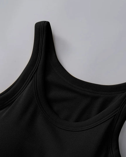 Round Neck Tank with Bra