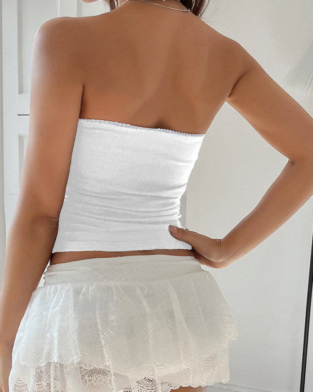 Bow Detail Tube Top