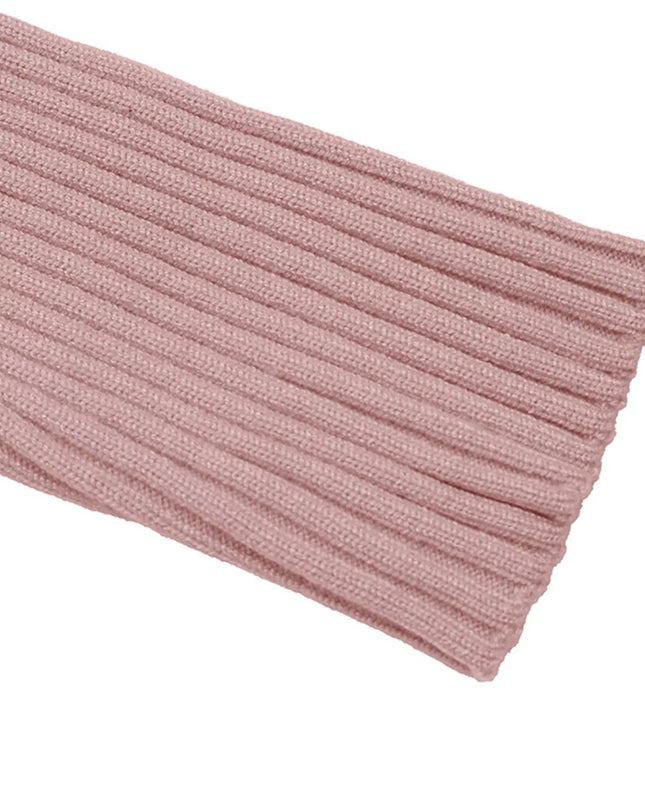 Ribbed Knit Square Neck Bodycon Sweater Dress