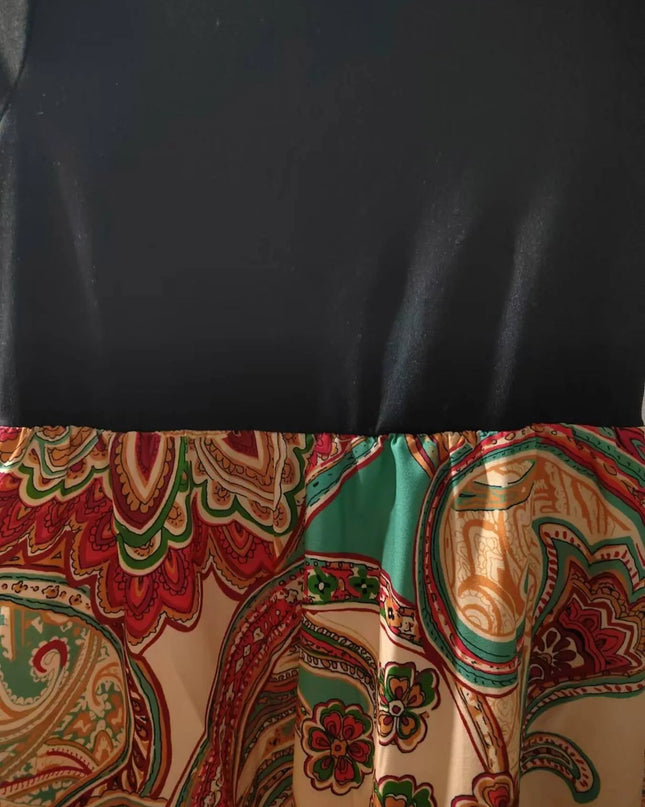 Children's Printed Short Sleeve Dress