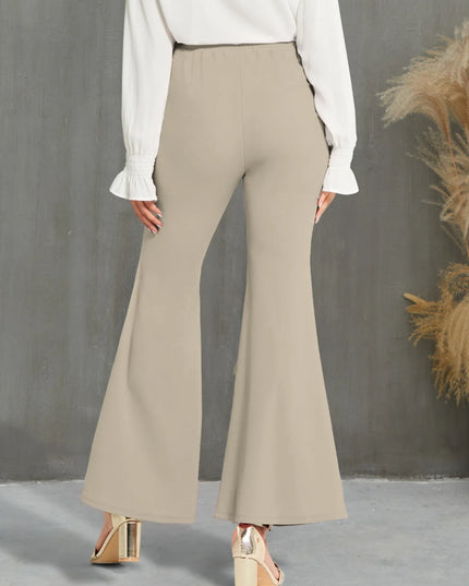 High Waisted Flare Pants 