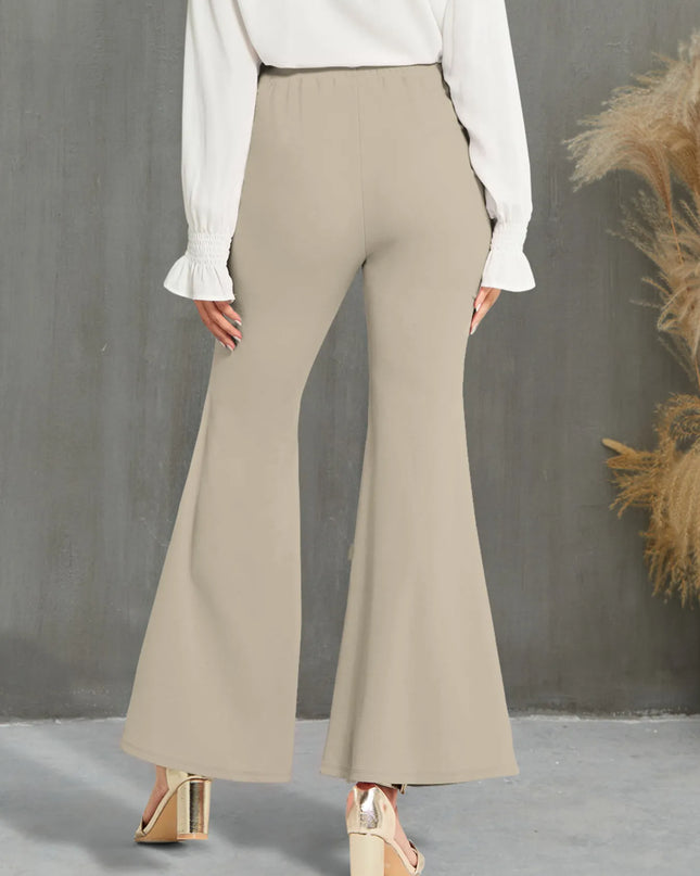 High Waisted Flare Pants 