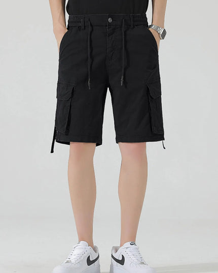 Men's Drawstring Cargo Shorts