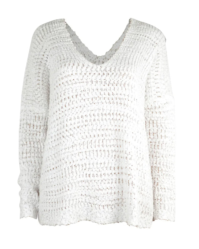 Angel Wings Single Shoulder Long Sleeve Sweater