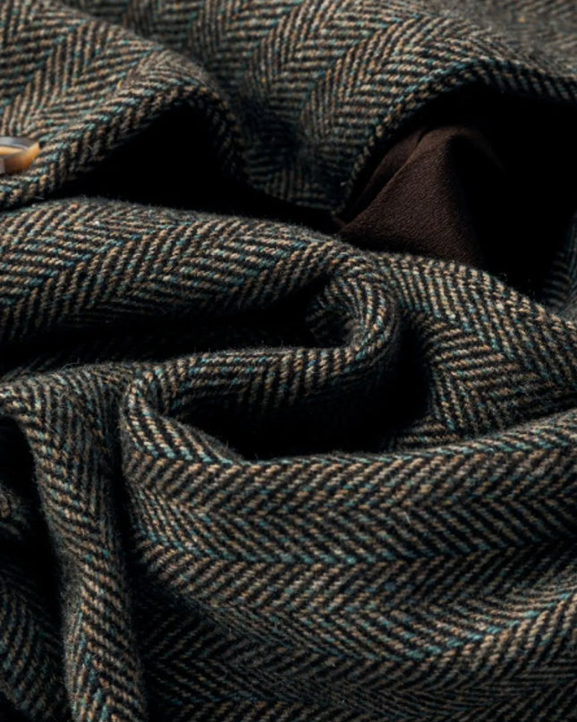 Pocketed Buttoned Long Sleeve Blazer