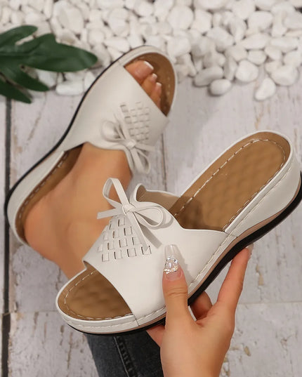 Open Toe Wedge Sandals 