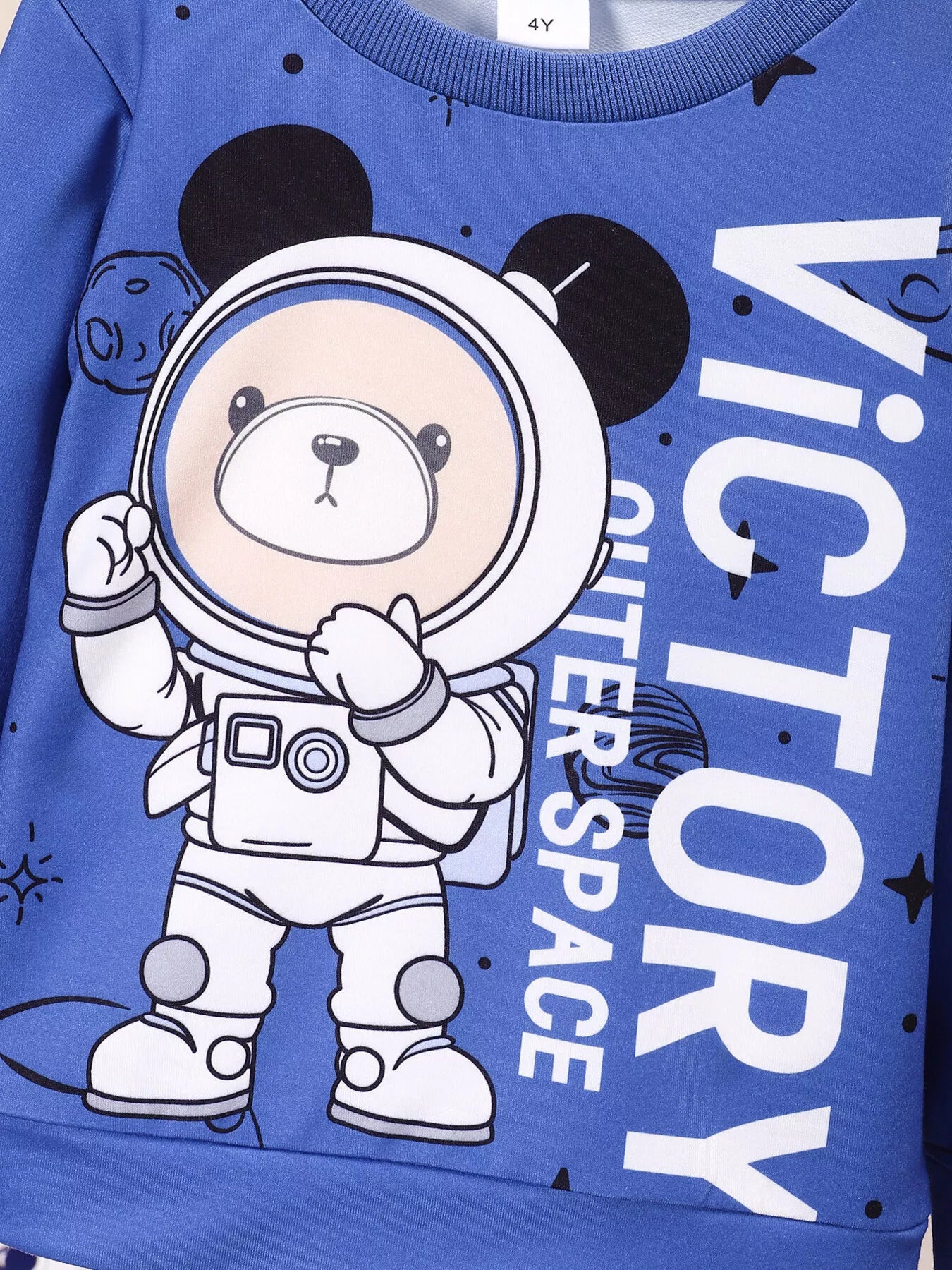 Children's Graphic Long Sleeve Top and Pants Set