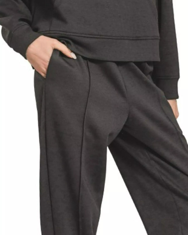 Zenana Scuba Half Zip Sweatshirt and Joggers Set