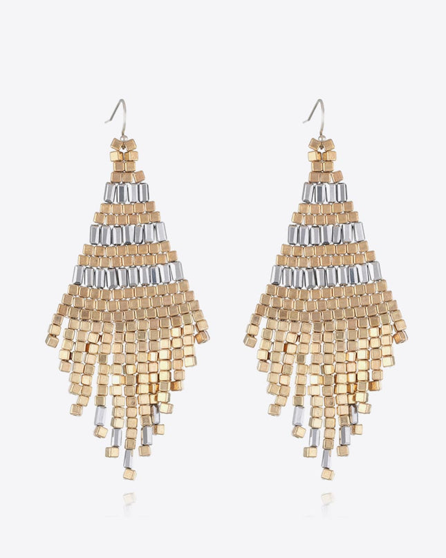Beaded Dangle Earrings 