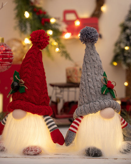 Light-Up Short Leg Faceless Gnome