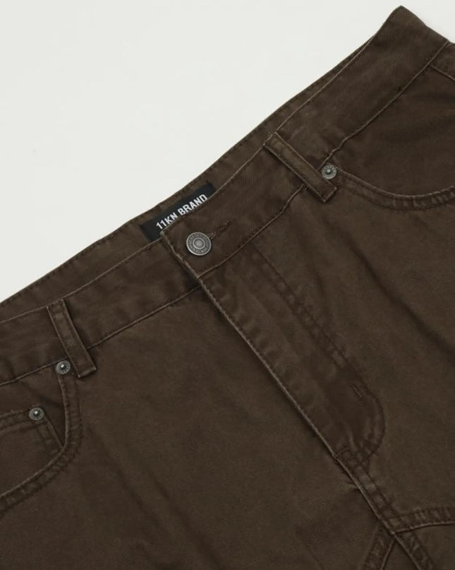 Men's Cargo Jeans with Multi-Pocket
