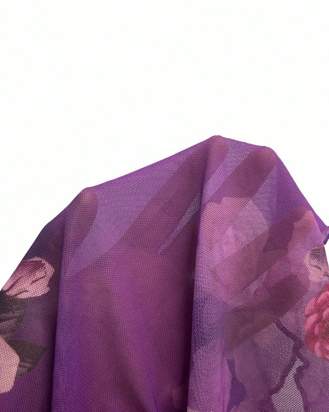 Floral Tie Front Flare Sleeve Blouse