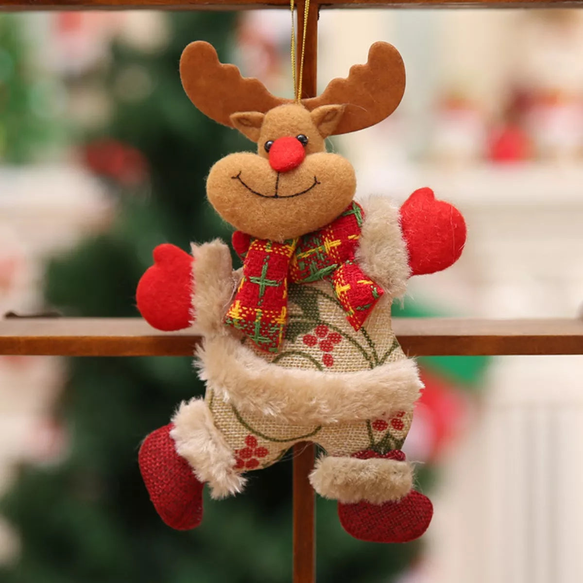 Christmas Hanging Decorative Ornament Style C One Size