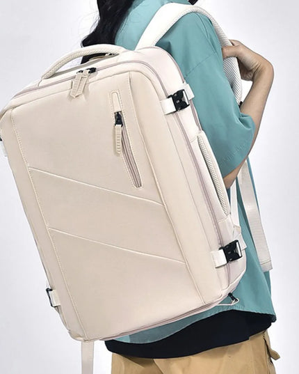 Oxford Cloth Adjustable Straps Backpack Bag