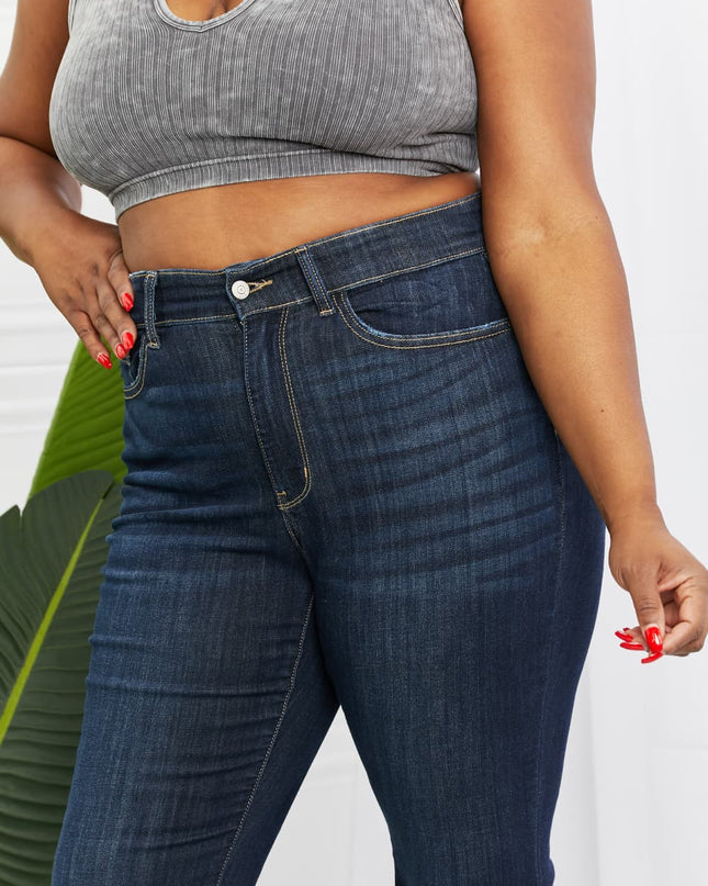 Judy Blue Full Size High Rise Flare Jeans