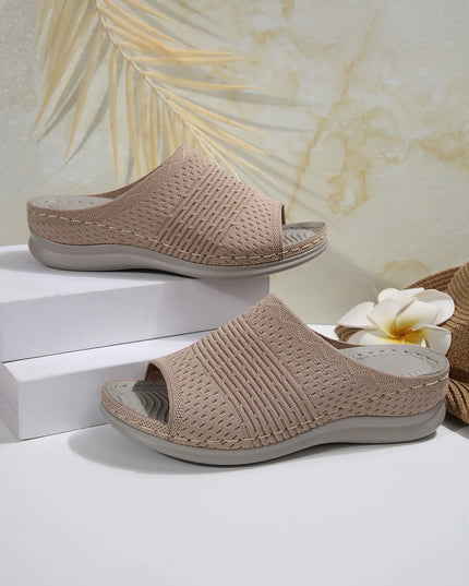 Mesh Open Toe Sandals