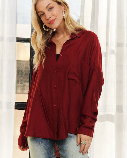 ADORA Button Down Linen Shirt