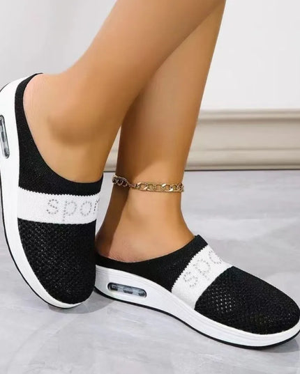 Breathable Mesh Round Toe Sandals 