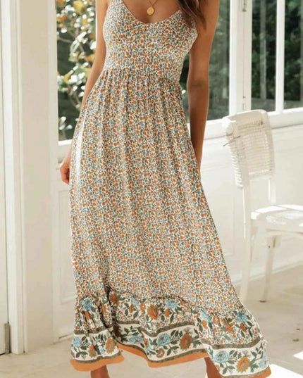 Printed Maxi Cami Dress