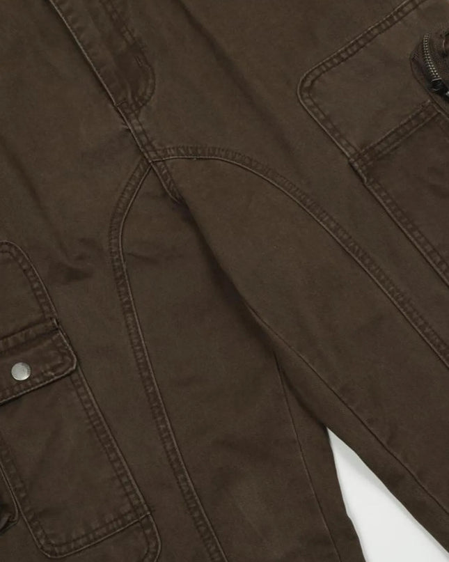 Men's Cargo Jeans with Multi-Pocket