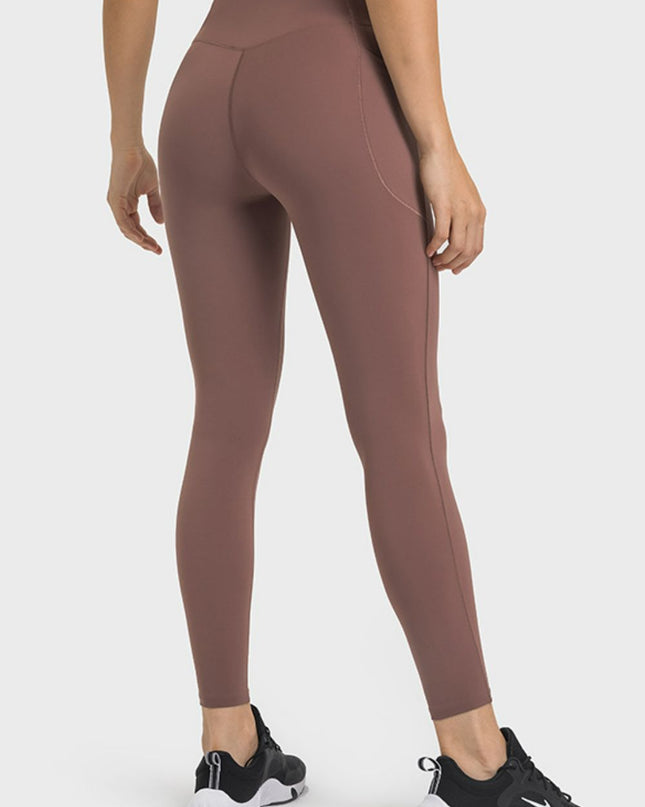 Millennia V-Waist Yoga Leggings with Pockets