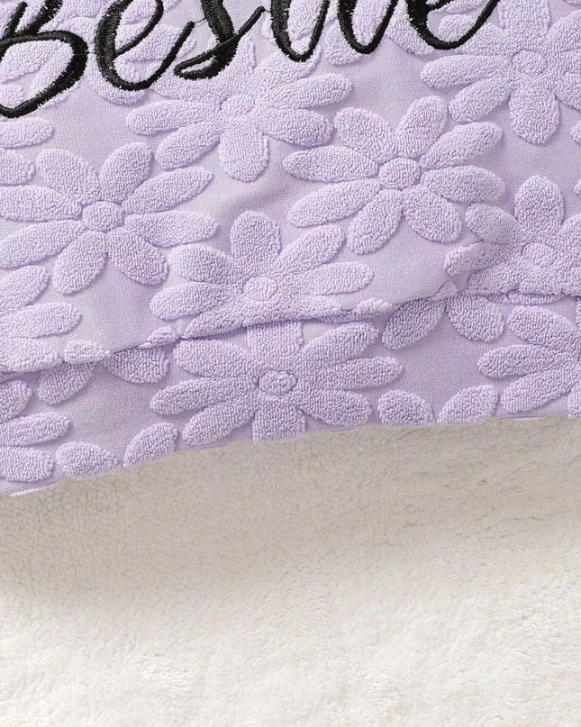 Children's Mama's Bestie Textured Outfit Set