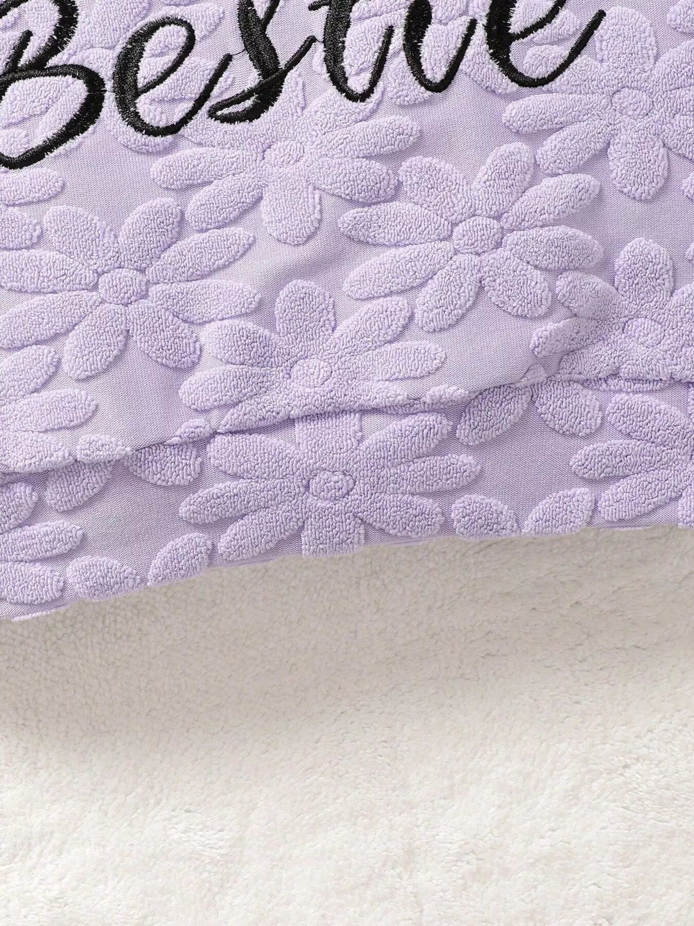 Children's Mama's Bestie Textured Outfit Set