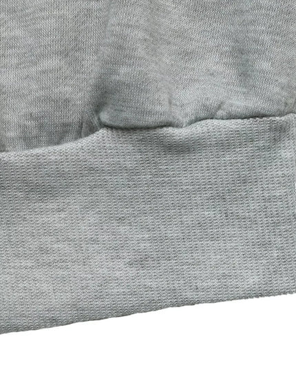 Lace Detail Round Neck Sweatshirt